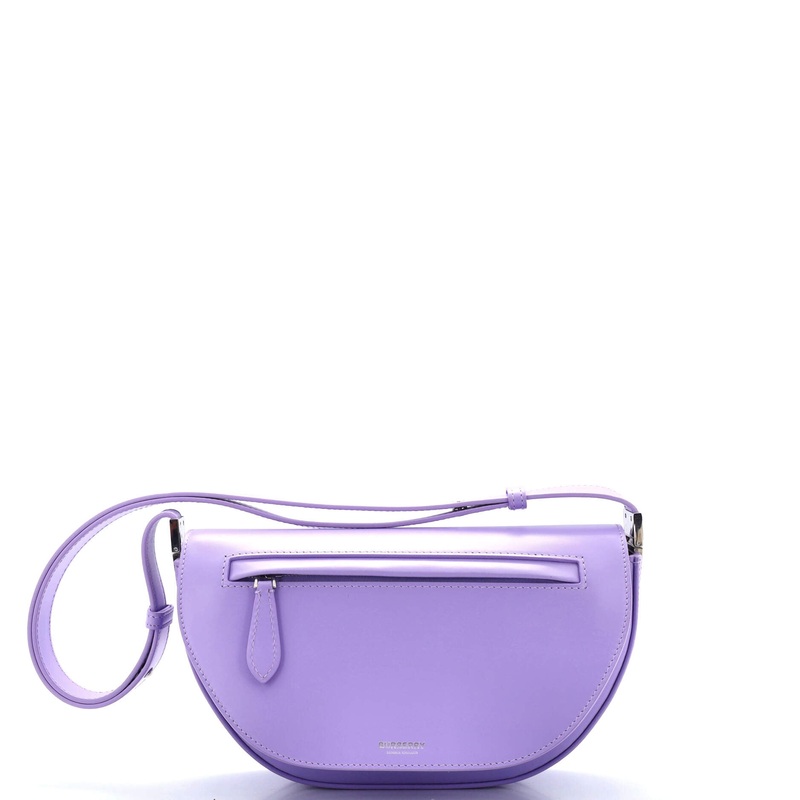 Olympia Zip Shoulder Bag Leather Small