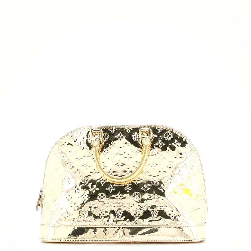 Alma Handbag Monogram Miroir PVC GM