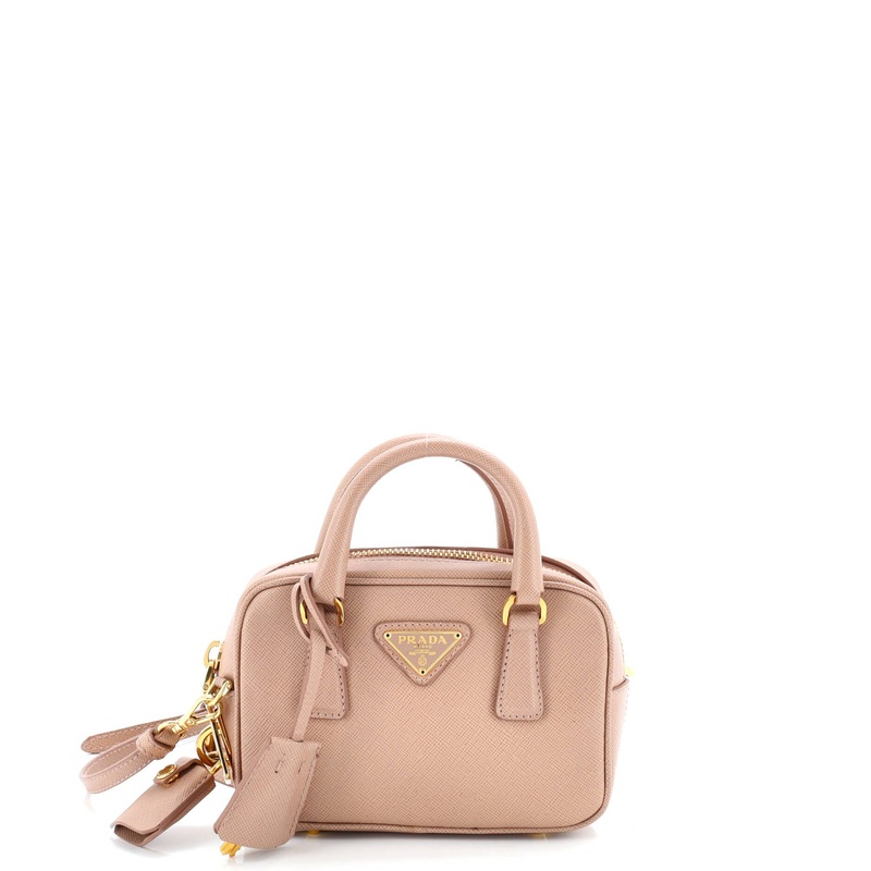 Bauletto Bag Saffiano Leather Mini