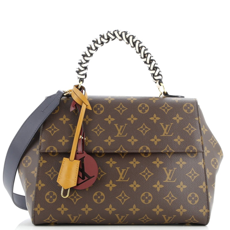 Braided Handle Cluny Bag Monogram Canvas MM