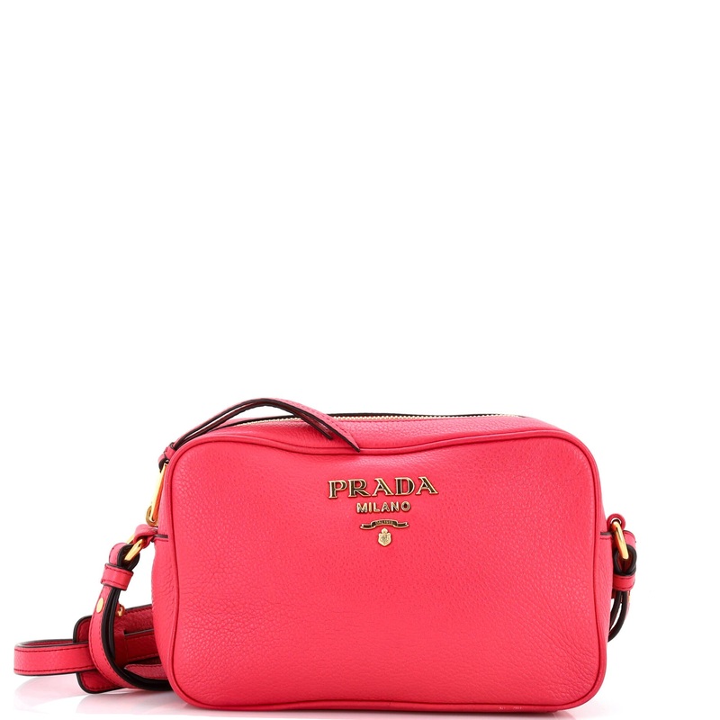 Dual Strap Camera Bag Vitello Daino