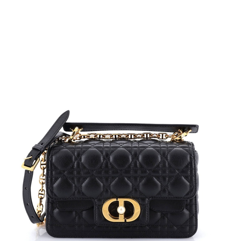 Jolie Top Handle Bag Cannage Quilt Lambskin Small