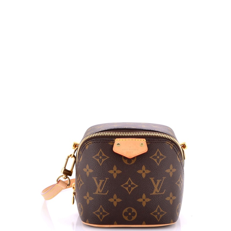 Just in Case Shoulder Bag Monogram Coated Canvas