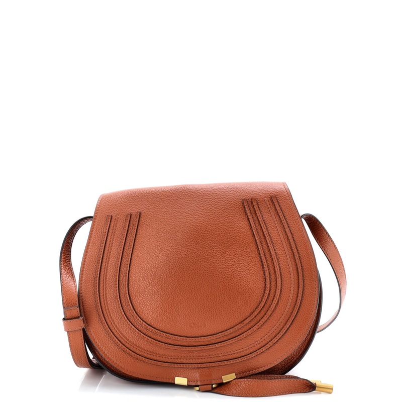 Marcie Saddle Bag Leather Medium