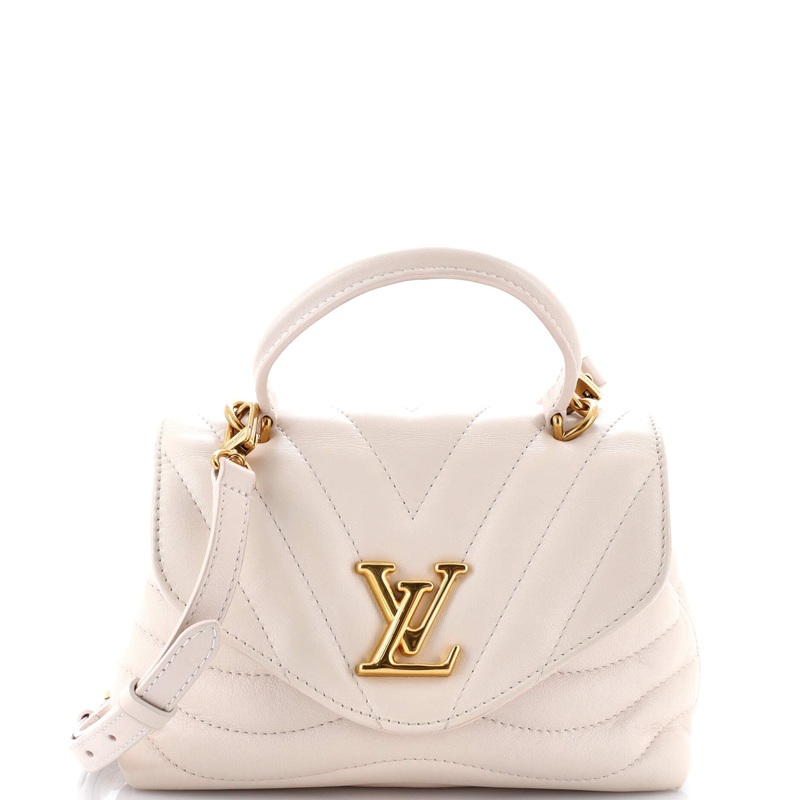 New Wave Hold Me Top Handle Bag Quilted Leather