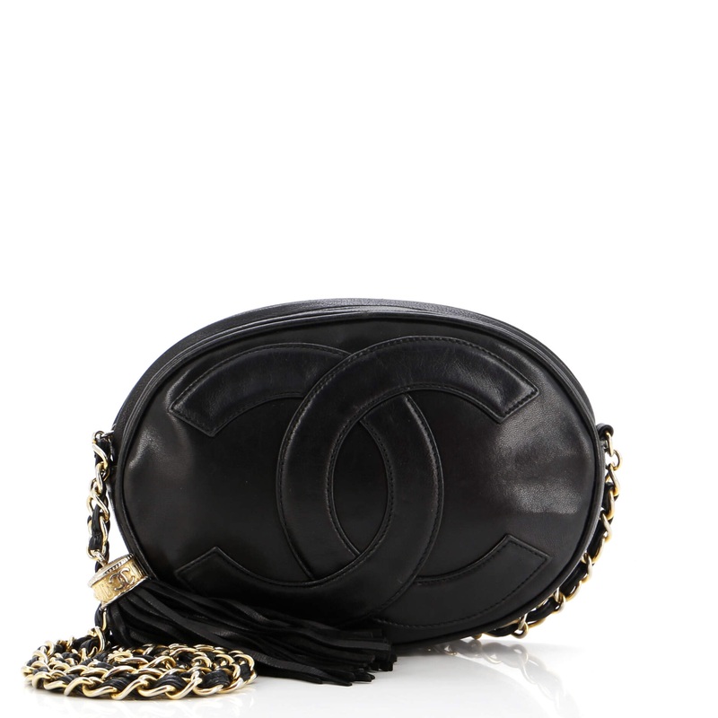 Vintage CC Tassel Camera Bag Lambskin Mini