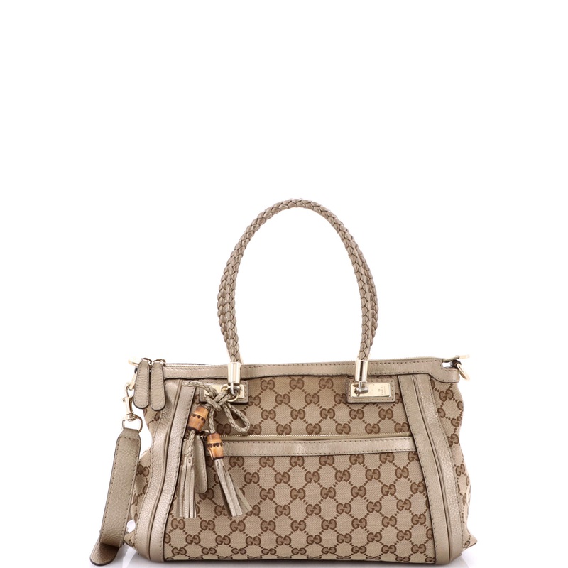 Bella Convertible Top Handle Bag GG Canvas Small