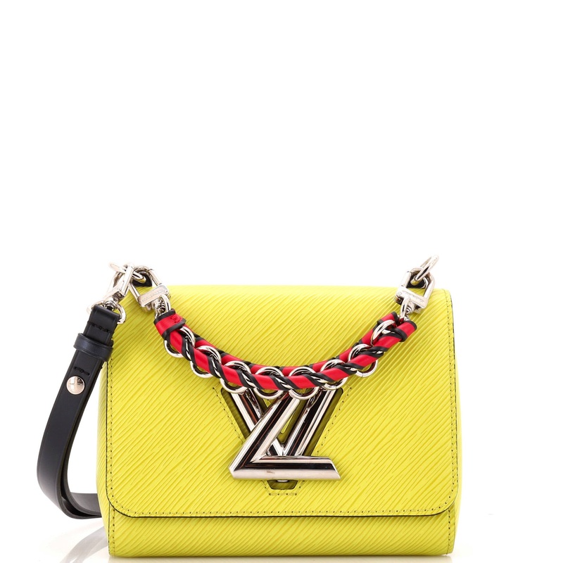 Braided Handle Twist Bag Epi Leather PM