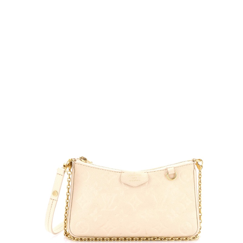 Easy Pouch on Strap Monogram Empreinte Leather