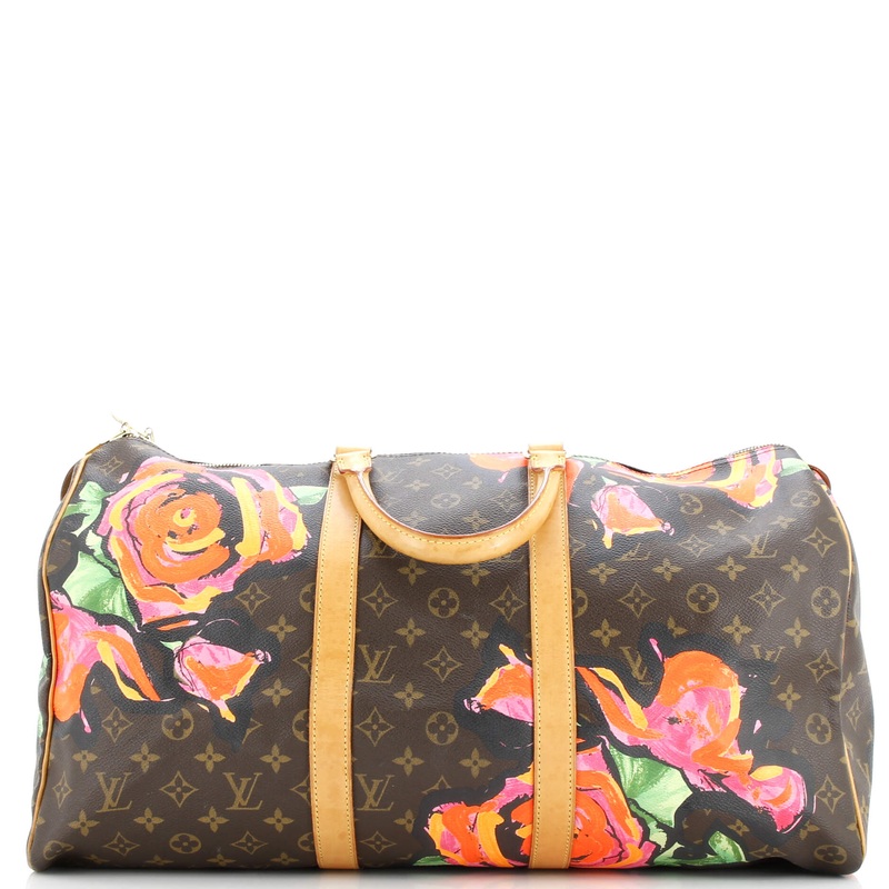 Keepall Bag Limited Edition Monogram Roses 50