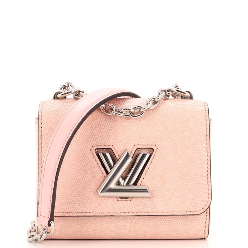Twist Handbag Lizard Mini