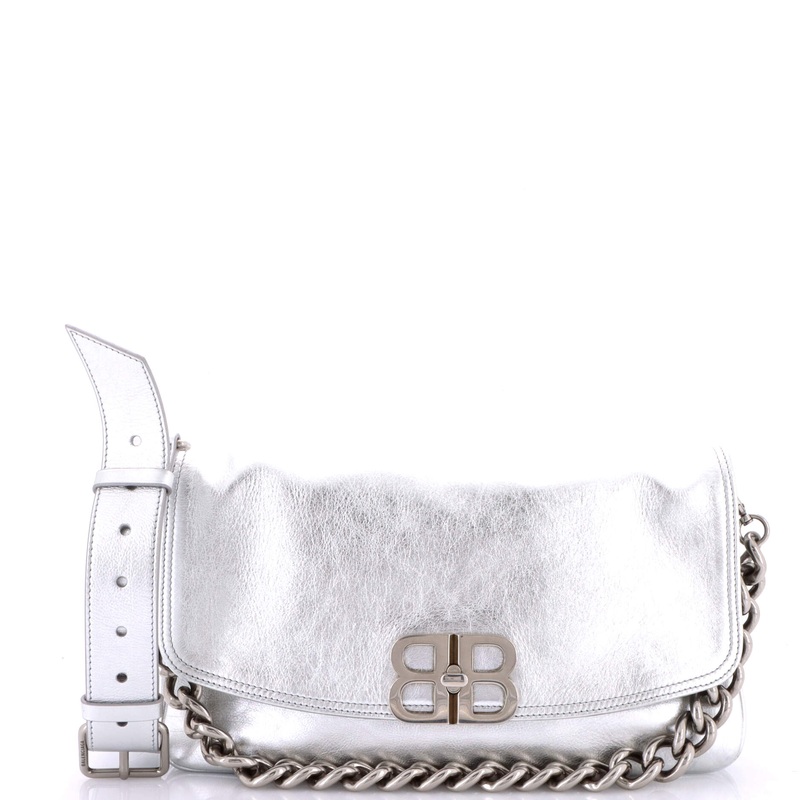BB Soft Flap Bag Leather Large
