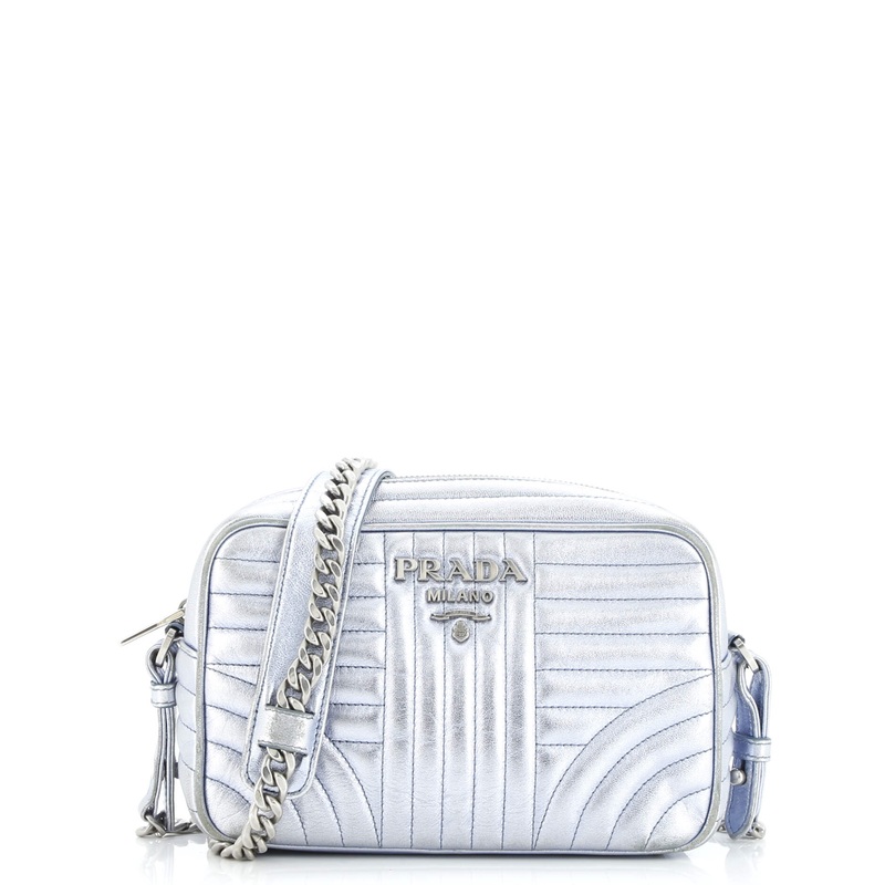 Camera Bag Diagramme Quilted Leather Small