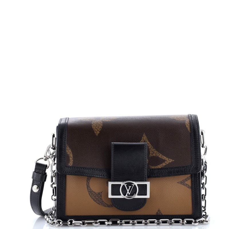Dauphine Shoulder Bag Reverse Monogram Giant MM