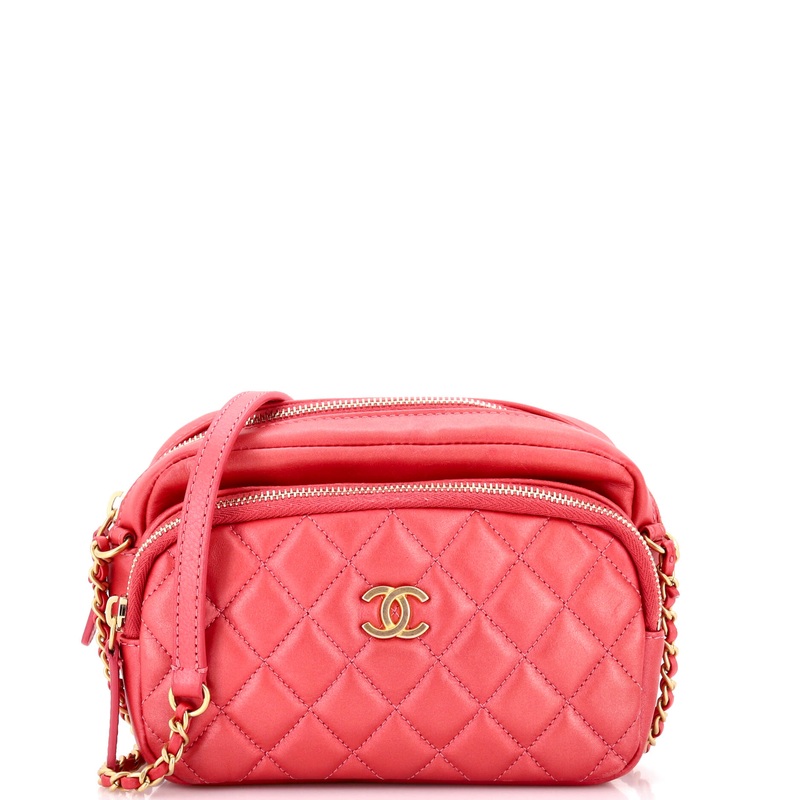 Day Trips Camera Case Bag Quilted Calfskin