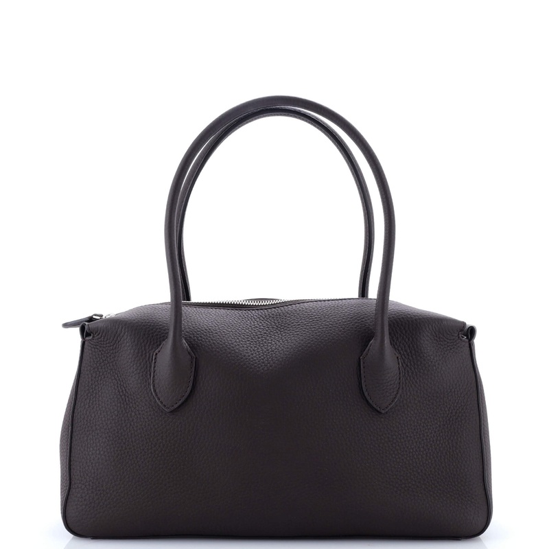 E/W Top Handle Bag Leather