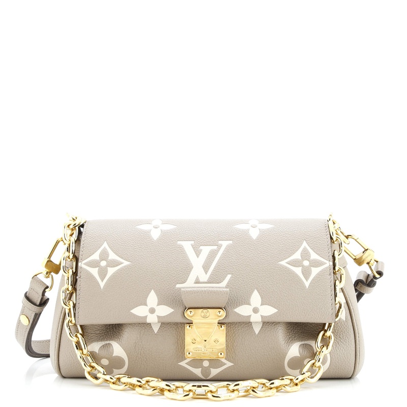 Favorite NM Handbag Bicolor Monogram Empreinte Giant