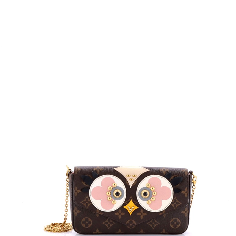 Felicie Pochette Limited Edition Lovely Birds Monogram Canvas