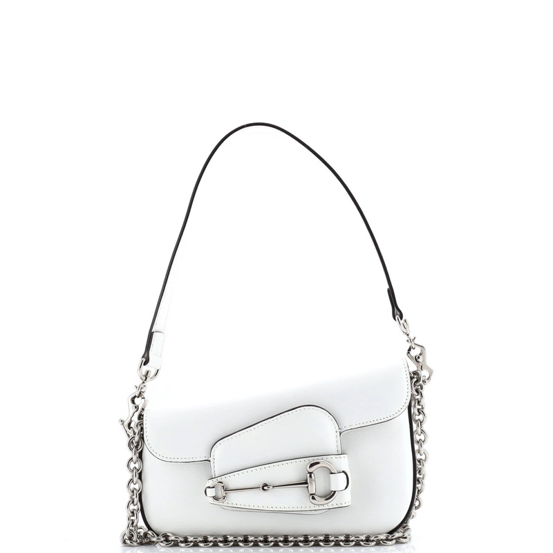 Horsebit 1955 Asymmetric Shoulder Bag Leather Mini