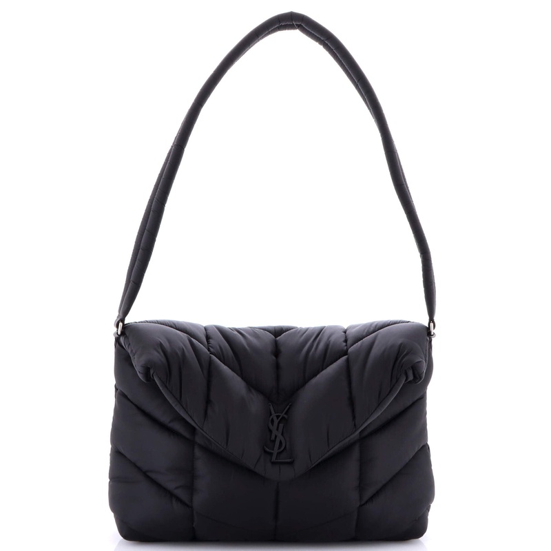 Loulou Puffer Messenger Bag Quilted Econyl