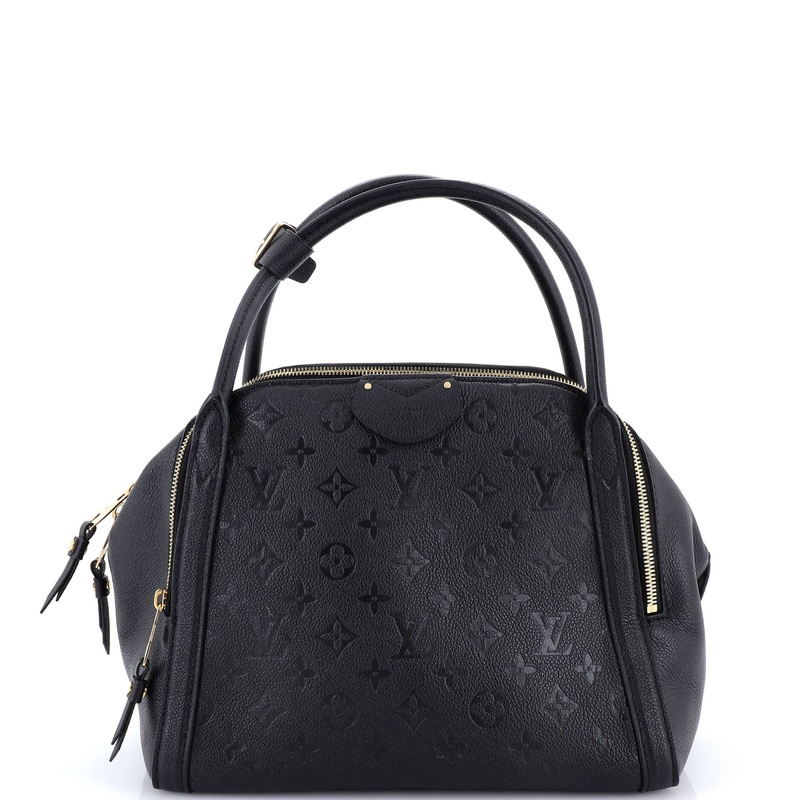 Marais Handbag Monogram Empreinte Leather MM