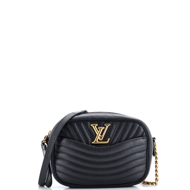 New Wave Camera Bag Quilted Leather