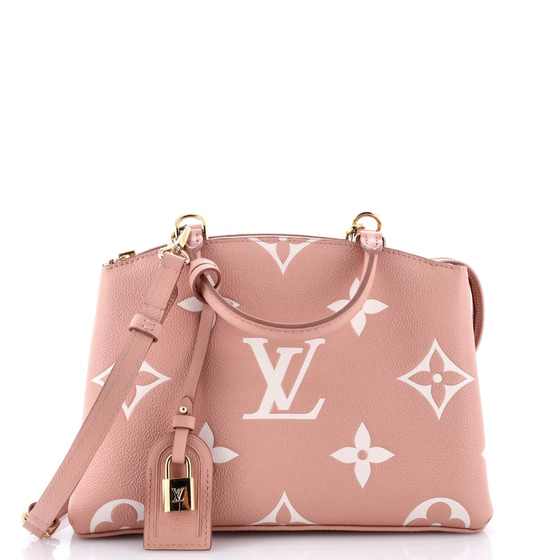 Petit Palais Handbag Bicolor Monogram Empreinte Giant