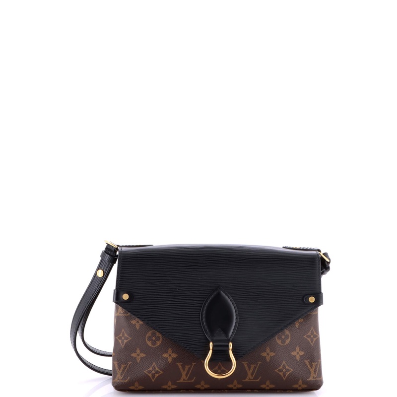 Saint Michel Handbag Monogram Canvas and Epi Leather