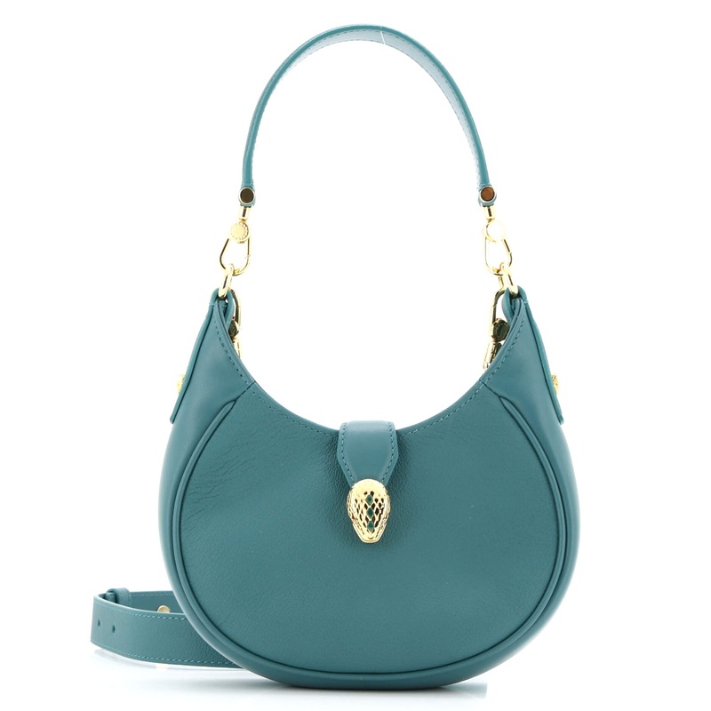 Serpenti Ellipse Crossbody Bag Leather Small