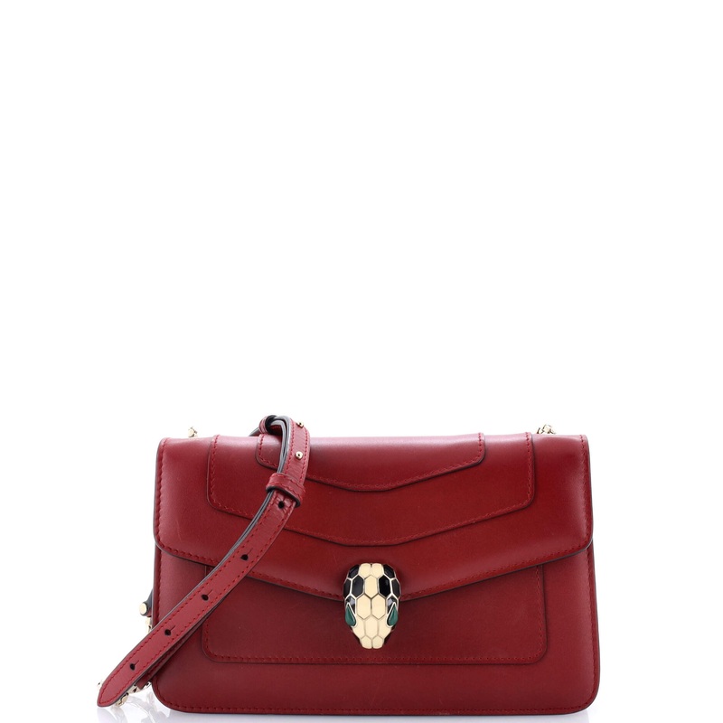 Serpenti Forever Shoulder Bag Leather Small