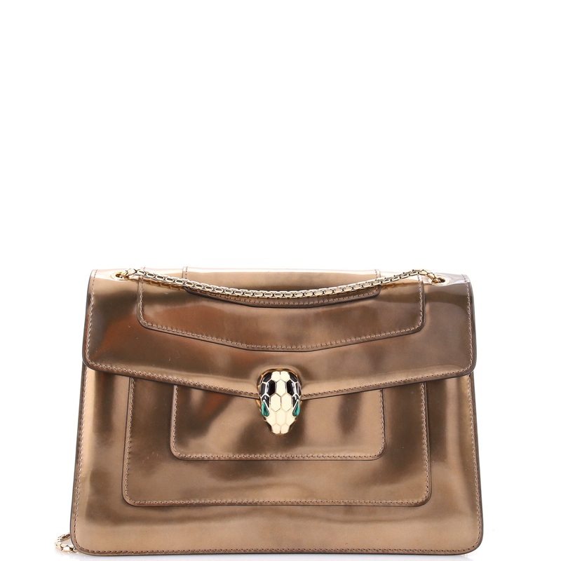 Serpenti Forever Shoulder Bag Patent Medium
