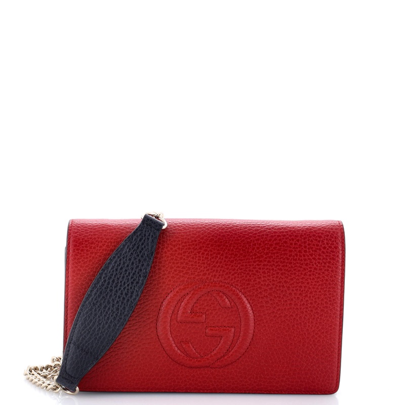 Soho Wallet on Chain Leather