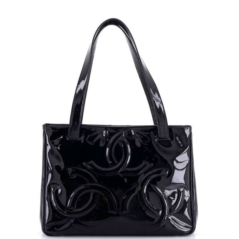 Triple CC Tote Patent Small