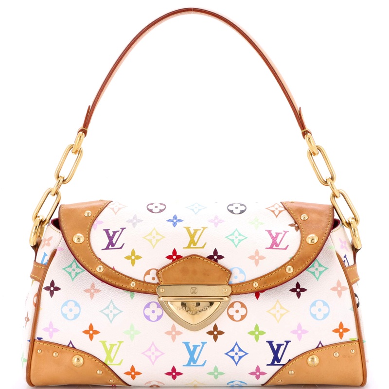 Beverly Handbag Monogram Multicolor MM