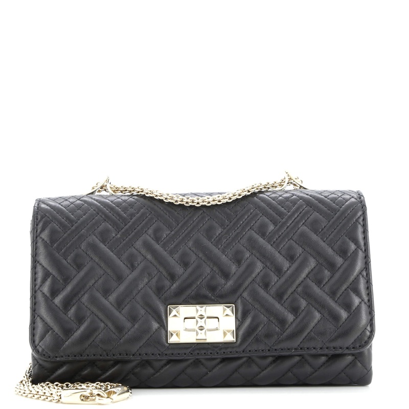 Girello Shoulder Bag Quilted Leather Medium