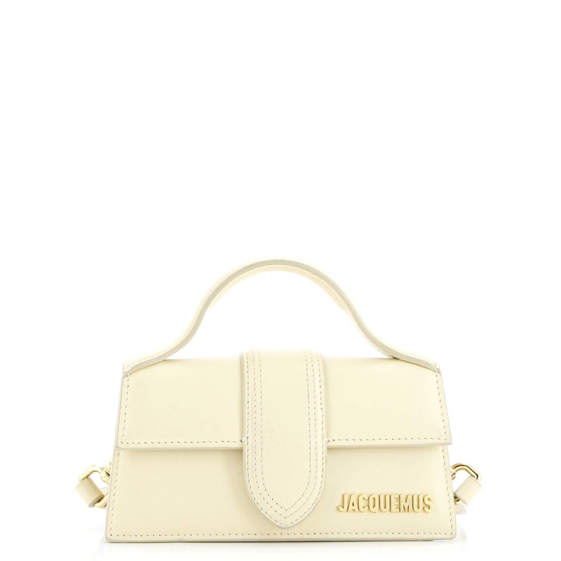Le Bambino Top Handle Flap Bag Leather