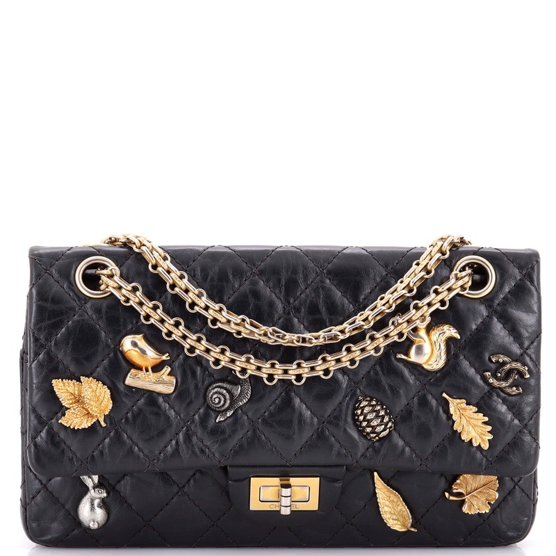 Lucky Charms Reissue 2.55 Flap Bag Quilted Aged Calfskin 225
