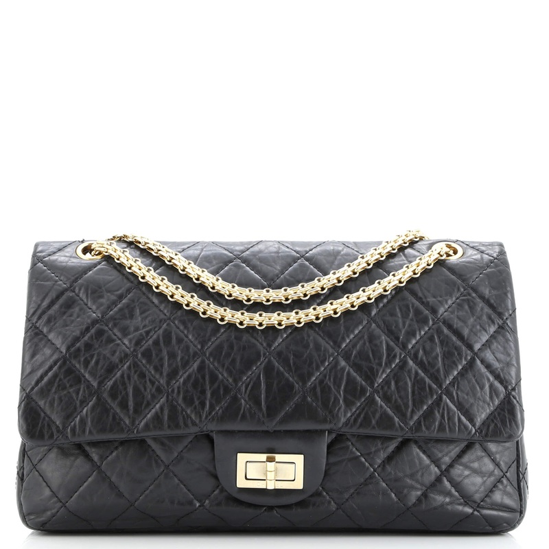 Reissue 2.55 Flap Bag Quilted Aged Calfskin 227