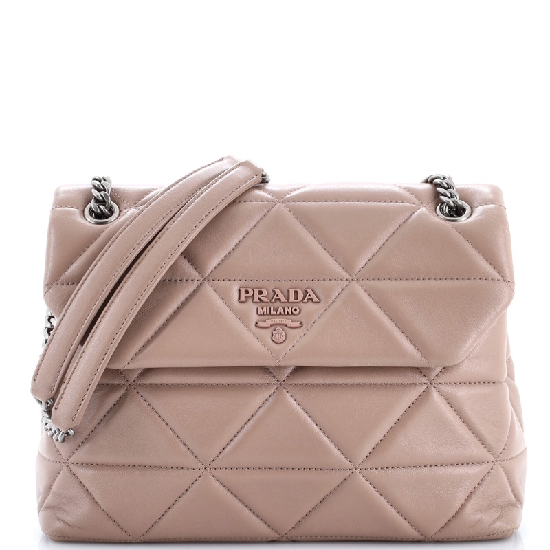 Spectrum Flap Bag Quilted Nappa Leather Large