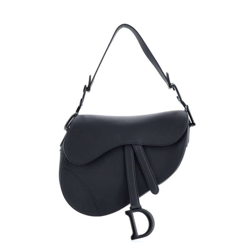 Ultra Matte Saddle Handbag Leather Medium