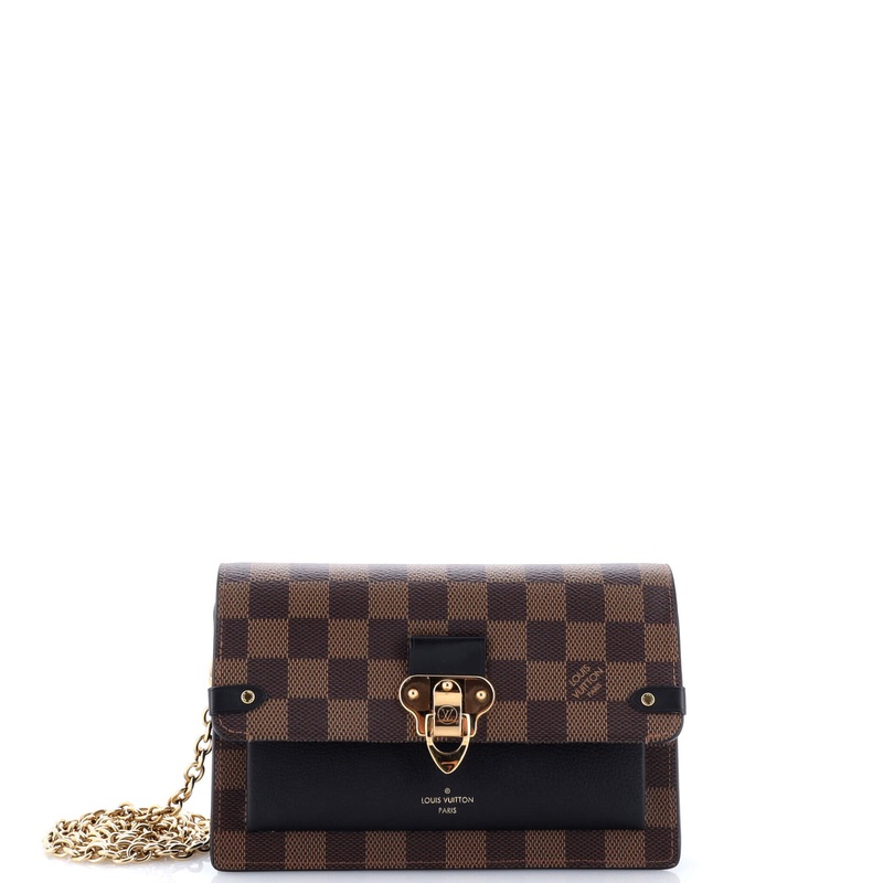 Vavin Chain Wallet NM Damier with Leather