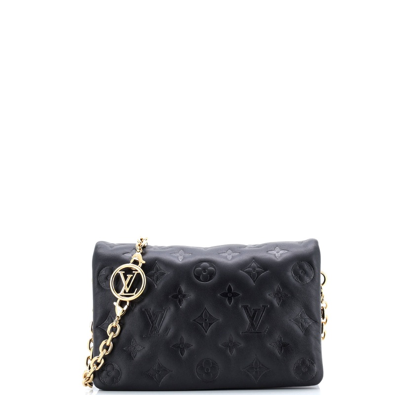 Coussin Pochette Monogram Embossed Lambskin
