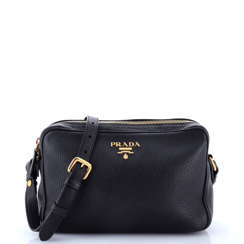 Double Zip Camera Bag Vitello Phenix Medium