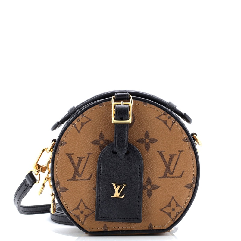 Mini Boite Chapeau Bag Reverse Monogram Canvas