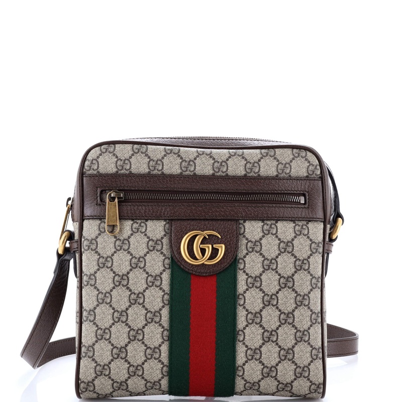 Ophidia Messenger Bag GG Coated Canvas Small