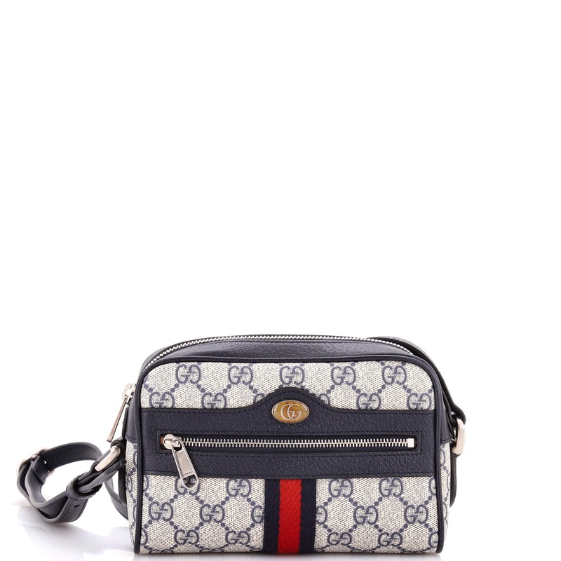Ophidia Shoulder Bag GG Coated Canvas Mini