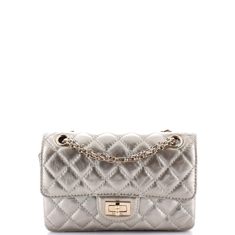 Reissue 2.55 Flap Bag Quilted Aged Calfskin Mini