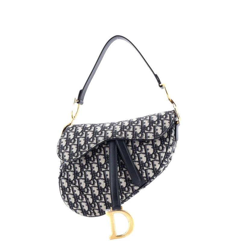 Saddle Handbag Oblique Canvas Medium