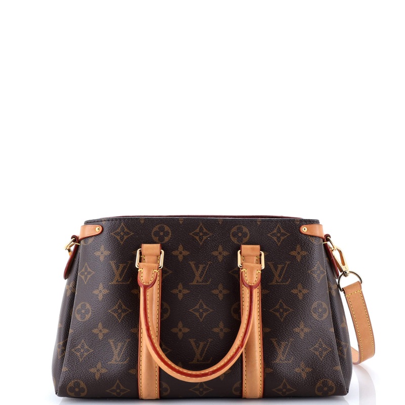 Soufflot Tote Monogram Canvas with Leather BB
