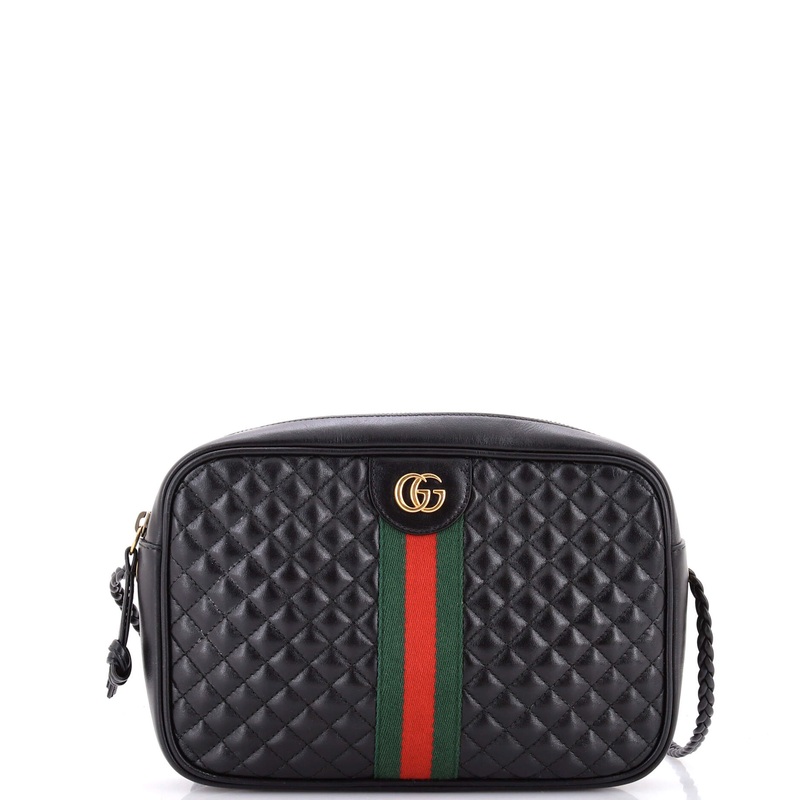 Trapuntata Camera Bag Quilted Leather Small